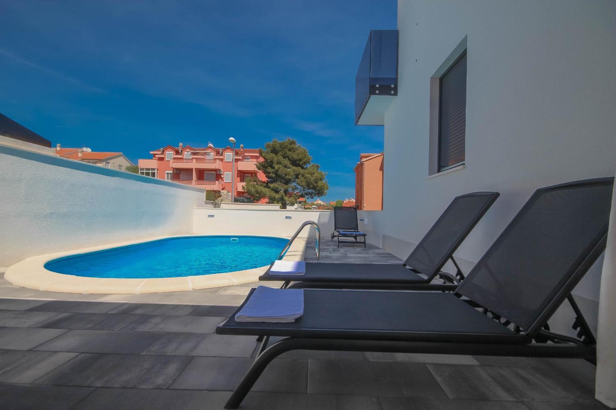 Villa Essenza Vita In Vodice Only 650 Meters From The Beach Luaran gambar